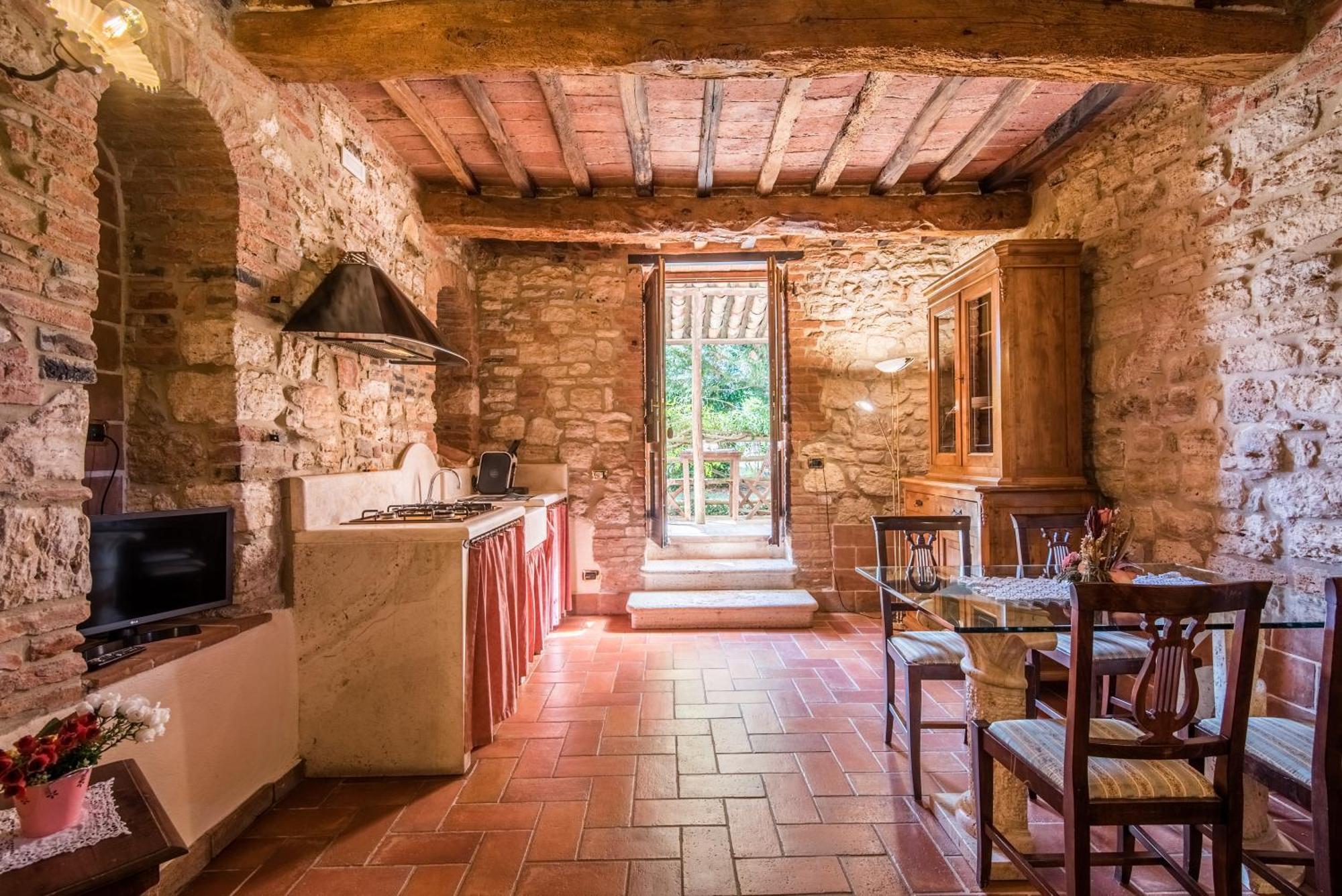 Appartamento La Cantina Раполано Терме Екстериор снимка