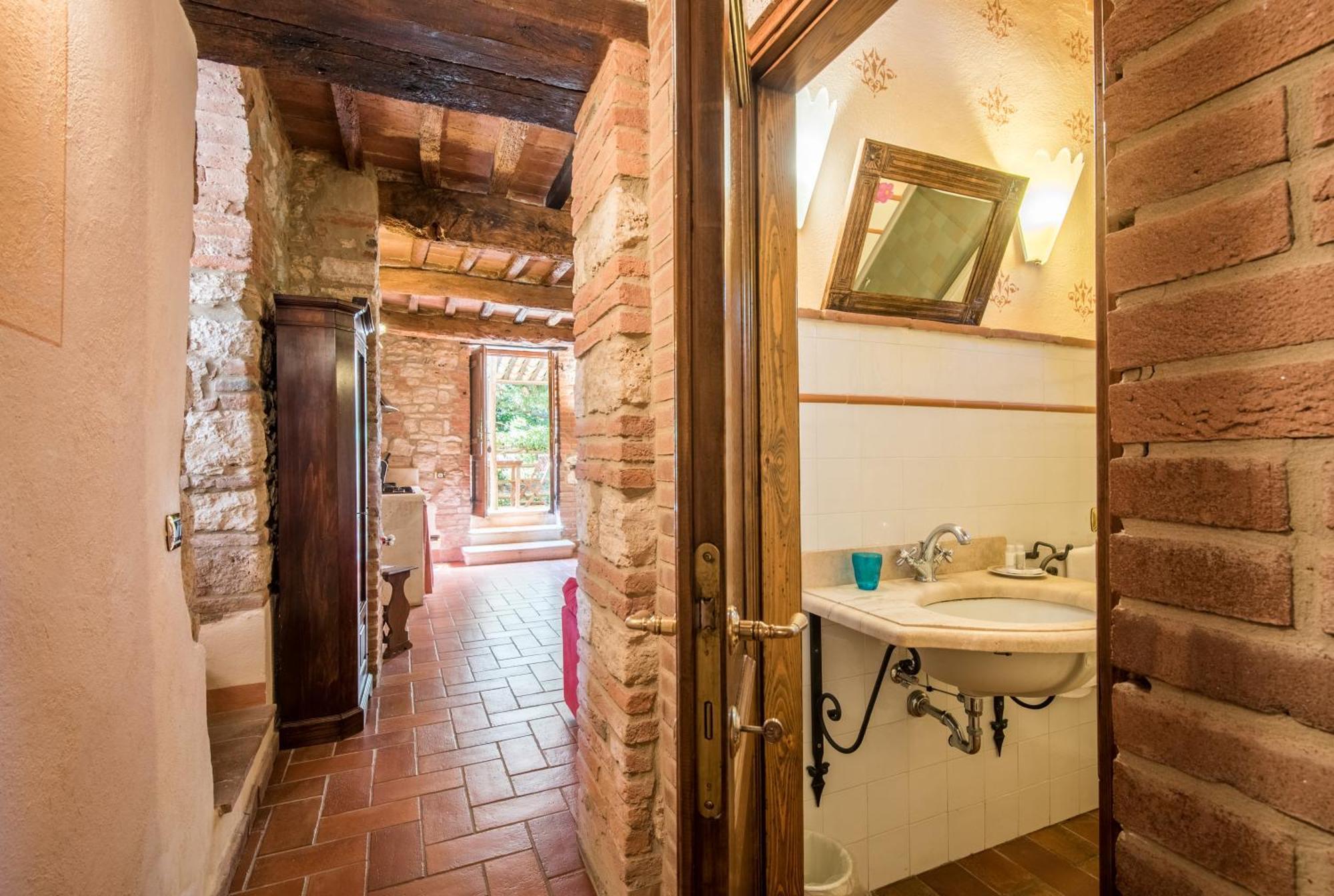 Appartamento La Cantina Раполано Терме Екстериор снимка